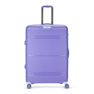 Skybags Paratrip Large Size Hard Luggage (79 cm) | Polypropylene Luggage Trolley with 8 Wheels| Purple Oppulence | Unisex