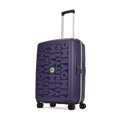 Skybags Polypropylene (Pp) Play Check-in 66 Cm (Medium) Trolley Bags (BlackBerry Cordial),Blue