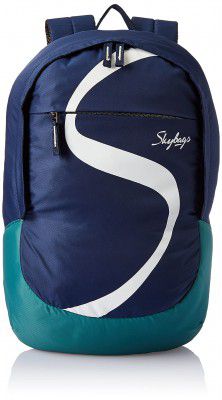 Skybags Rager 04 Deep Black 46 Cms Casual Backpack