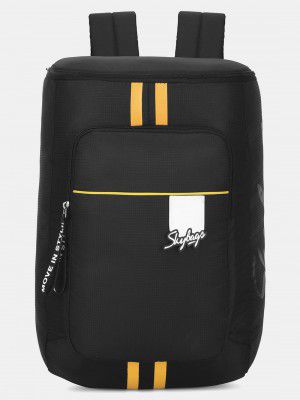 SKYBAGS Small 18 L Laptop Backpack TRIBE PRO 02 BACKPACK BLACK (Black)