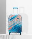 SKYBAGS Small Cabin Suitcase (55 cm) 4 Wheels - Trance 55 - Hardbody Trolley Bag - Orange...