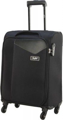 SKYBAGS Small Cabin Suitcase (56 cm) - HACK NXT 4W STROLLY (E) 58 BLACK - Black