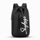 Skybags String 15L Casual Daypack Backpack with Drawstring Compartment - Black...
