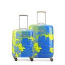 Skybags Tooper Set of 2 (Cabin+ Medium) Hard Luggage (55+65 Cm) | Polypropylene 4 Wheels Spinner Luggage Trolley with 8 Wheels|Blue|Unisex...