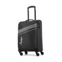 Skybags Trick Polyester Softsided 58 cm Cabin Stylish Luggage Trolley with 4 Wheels | Black Trolley Bag - Unisex...