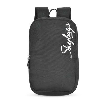 Skybags Unisex Black Gucci Fabric 10L Backpacks