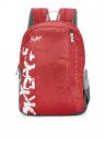 Skybags Unisex Red BRAT Brand Logo Backpack...