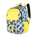 Skybags WOKE PRO 01 3 Compartment SCHOOL BACKPACK YELLOW BLUE...