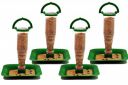 Skybeings Nano Bird Food Feeder (Green, Pack of 4)...