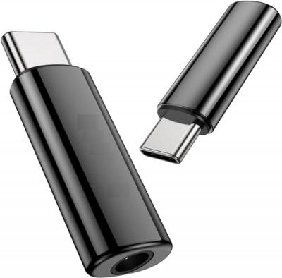 SKYCELL Type C to 3.5 mm Jack Aux Audio Connector for Earphone and Headphone Pack of 1