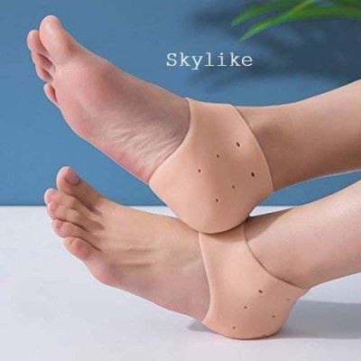 Skylike Silicone Gel Heel Pad Socks For anti heel Swelling Pain Relief Dry Hard Cracked Heels Repair Cream Foot Care Ankle Support Cushion