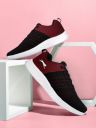Slazenger Men Black & Red Woven Design Running Shoes...