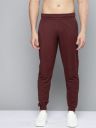 Slazenger Men Maroon Solid Running Rapid-Dry Joggers...