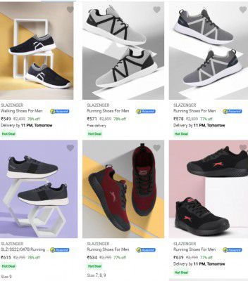 Slazenger Sports Shoes Upto 81% off | For Man