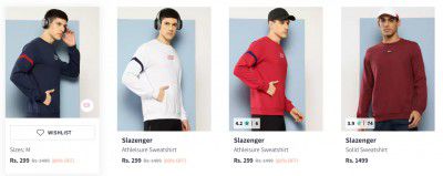 Slazenger Sweatshirt Upto 80% Off
