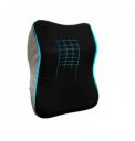 Sleepsia Car Headrest Pillow for Cervical Support (Black, Grey)...