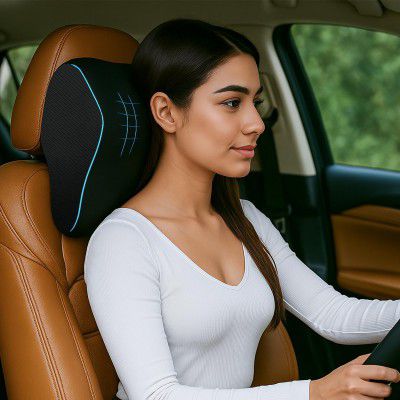 Sleepsia Car Neck Pillow for Head & Cervical Support | 1 Year Warranty 