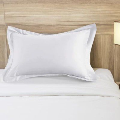 Sleepsia Hotel Flenge Pillows for Sleeping - Ultra Soft Two Bed Pillows for Side, Front and Back Sleepers (White) 24" X 16" X 5" (Set of 1) - Microfiber Bed Pillow