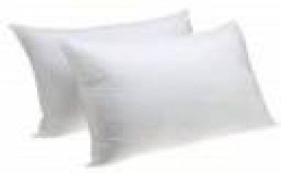 Sleepwell Pillow Set || Comfort And Support Pillow Microfibre Solid Sleeping Pillow Pack of 2  (White)
