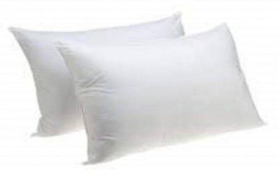Sleepwell Umang Pillow Set || Comfort And Support Pillow Microfibre Solid Sleeping Pillow Pack of 2  (White)