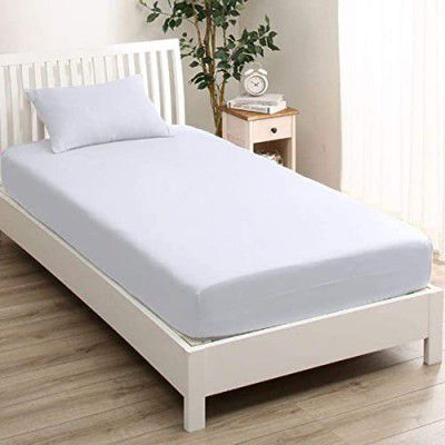 Sleepy Bunny Cotton Bedsheet for Single Bed