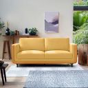 Sleepyhead Mojo - 3 Seater Dual Tone Luxury Sofa (Fabric, Trippy Yellow)...