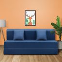 Sleepyhead Napster Sofa Cum Bed | 3 Seater Foldable Sofa Bed with 2 Cushions...