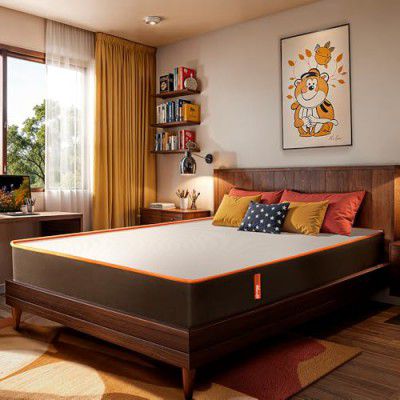 Sleepyhead Original - 3 Layered BodyIQ Orthopedic Memory Foam Mattress  10- Years Warranty (King Size Mattress)