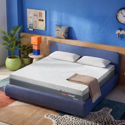 Sleepyhead Sense Designed by Duroflex - 3 Zoned BodyIQ Orthopedic Memory Foam |Cooling Technology |Smart Orthopedic Support |10 Years Warranty |Medium Firm |6 Inch Single Size Bed Mattress (72x36x6)