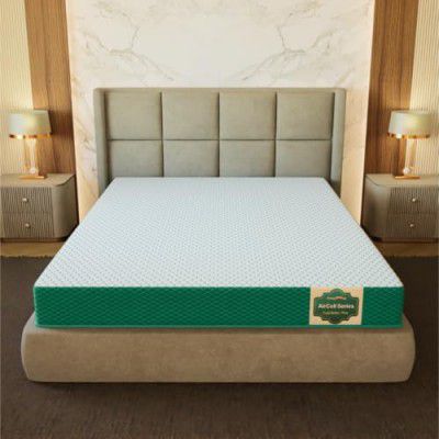 SleepyHug AirCell Ortho Dual Comfort Plus 4 Inch Mattress | Reversible Hard & Soft | 2 Side | Back Pain Relief (LxWxH -75x36x4 Inch)