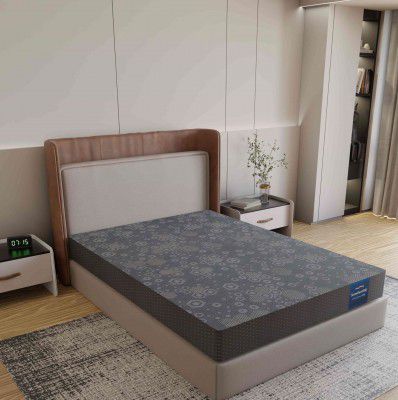 Sleepyhug SnowFlexGRID Ortho SpineX Pro 6 Inch UltraSupport Orthopedic Foam Mattress | Back Pain Relief, Zero Motion Disturbance Grid Mattress| Ideal for King Size Bed, (78x72x6)