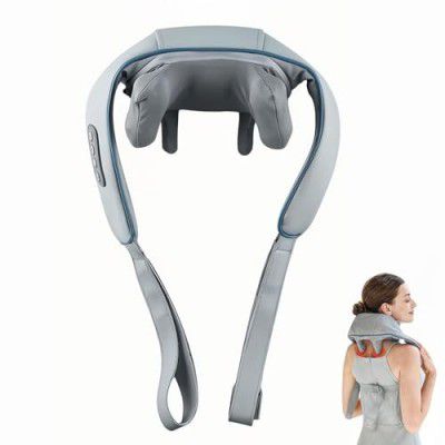 Slovic Cervical Massager | Neck Massager with Heating | Body Massager for Body Aches and Pains Relief | Electric Wearable Neck Massager
