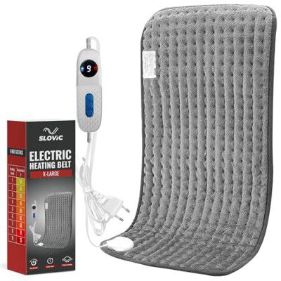 Slovic Electric Heating Pad for Pain Relief [X-Large] Orthopedic Knee Heating Pad | Heating Belt for Pain Relief