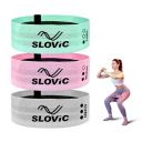 Slovic Fabric Resistance Bands - Set of 3...