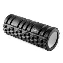 SLOVIC Foam Roller for Back Pain, Deep Tissue Massage and Body Pain High-Density Foam Roller | Black - 33 cm...
