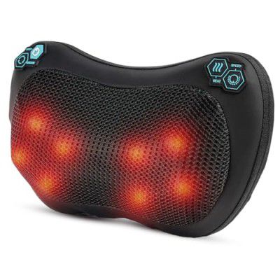 Slovic Massager | Full Body Electric Neck Massager Machine for Ultimate Pain Relief – Versatile Therapy for Neck, Back, and Shoulders – Stylish Black Design