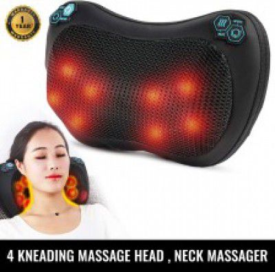 SLOVIC Neck Massager Machine for Pain Relief With 4 Speed Level | Neck Massager  (Black)