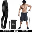 SLOVIC Resistance TPE Bands for Workout | Pull Up Band | Loop Band | Heavy Duty Fitness Band  (Black, Pack of 1)...