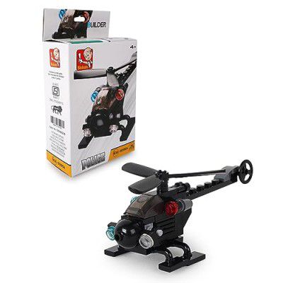 Sluban Builder Police Helicopter Building Block Toy