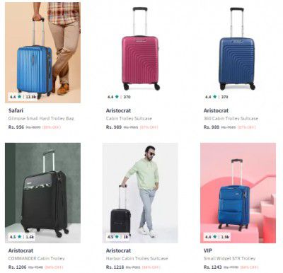 [Small Size] BRANDED Suitcase @ 80%-90% OFF (ARISTOCRAT, SKYBAGS, VIP & MORE)