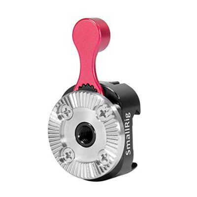 SMALLRIG Quick Release Rosette Mount Adapter to NATO Clamp for Rosette Handle Grip for Arri Standard, DIY Camera Rig - 2046B