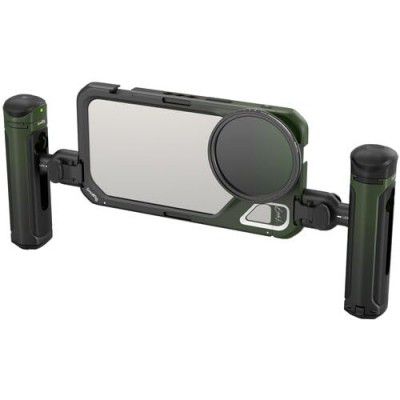SmallRig x Brandon Li Mobile Video Kit for iPhone 15 Pro Max Co-Design Edition with Wireless Quick Release Dual Handles VND Phone Filter - 4407
