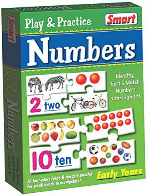 Smart - 1093 Play and Practice Numbers, Kid (Pack of 1)