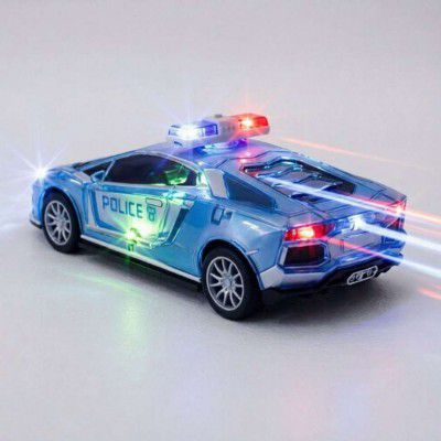Smart Boy Police Car Music (Blue)