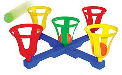 Smart Picks Basket and Ball,Aim and Throw Game for Kids,for Indoor and Outdoors