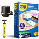 Smart Saver Polypropylene Vacuum Compression Bags|Vacuum Storage Bags|Vacuum Bags For Travel,White...
