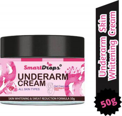 smartdrops Dark Underarm Whitening Cream Spotless, Soft and Nourished Underarm Cream  (50 g)