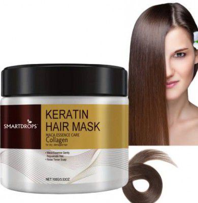 smartdrops Hair Treatment Mask For Keratin Straightened Hair | Straight Hair Mask |  (100 g)