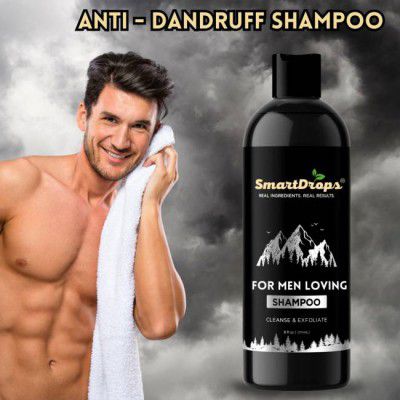 smartdrops Men Loving Anti Hair fall Shampoo and Dandruff Control For Men  (200 ml)