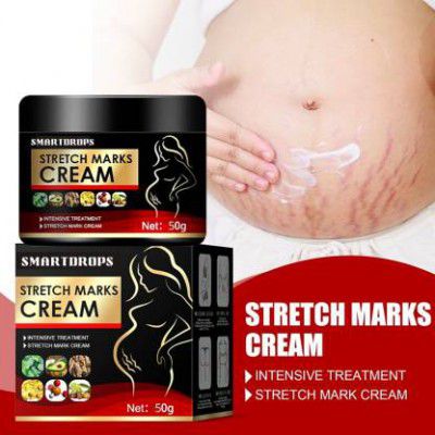 Smartdrops Original Face & Body Oil Suitable for Acne Scar Removal Dark Spots Stretch Mark Cream (50 g)